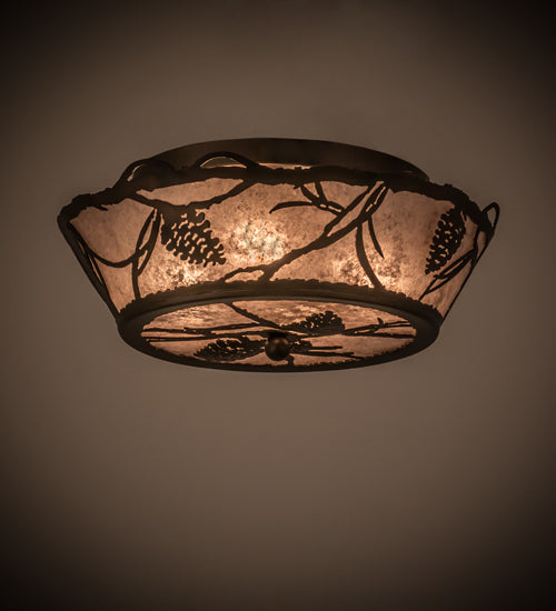 Meyda Tiffany Whispering Pines 167960 Ceiling Light - Antique,Burnished Copper