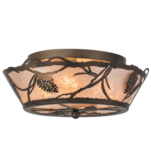 Meyda Tiffany Whispering Pines 167960 Ceiling Light - Antique,Burnished Copper