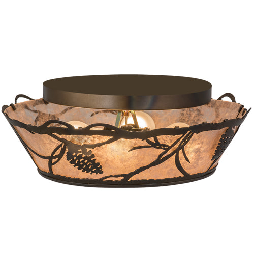 Meyda Tiffany Whispering Pines 167960 Ceiling Light - Antique,Burnished Copper