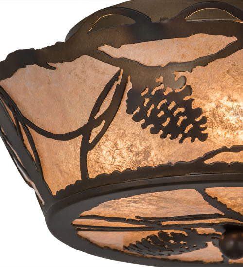 Meyda Tiffany Whispering Pines 167960 Ceiling Light - Antique,Burnished Copper