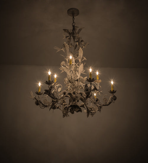 Meyda Tiffany Le Printemps 167974 Chandelier Light - Antique Copper