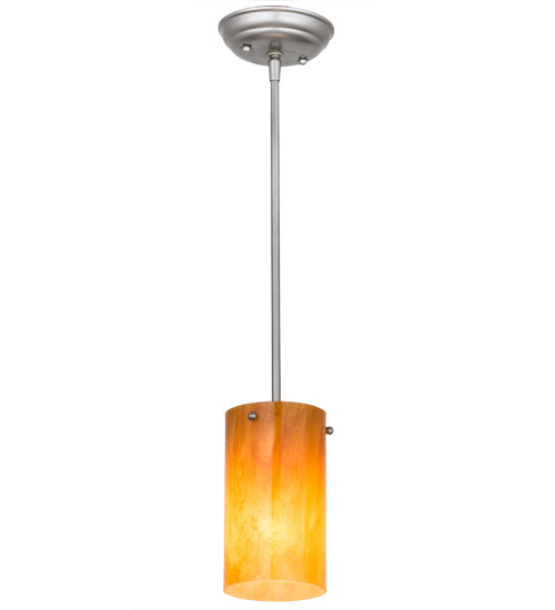 Meyda Tiffany Cilindro 167977 Pendant Light - Brushed Nickel
