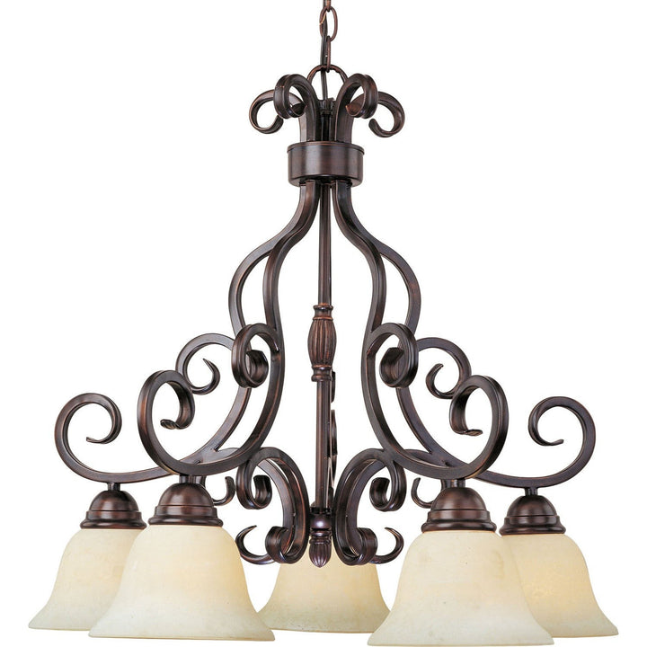 Maxim Manor 12206FIOI Chandelier Light - Oil Rubbed Bronze