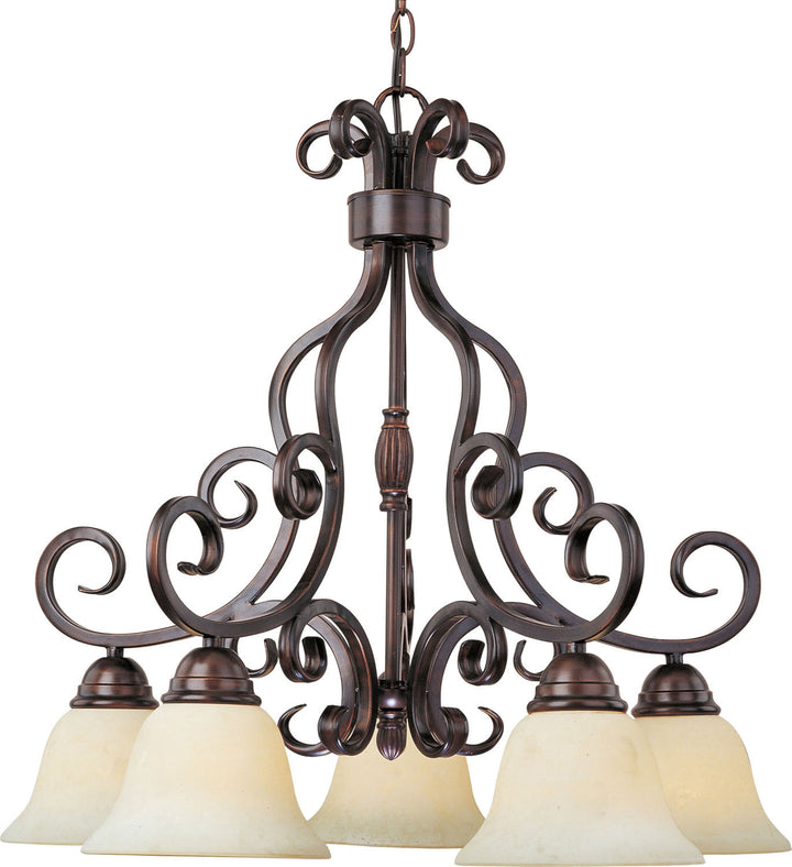 Maxim Manor 12206FIOI Chandelier Light - Oil Rubbed Bronze