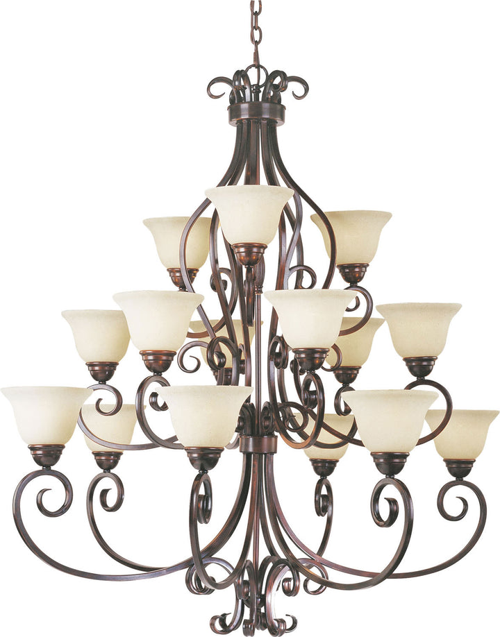 Maxim Manor 12209FIOI Chandelier Light - Oil Rubbed Bronze