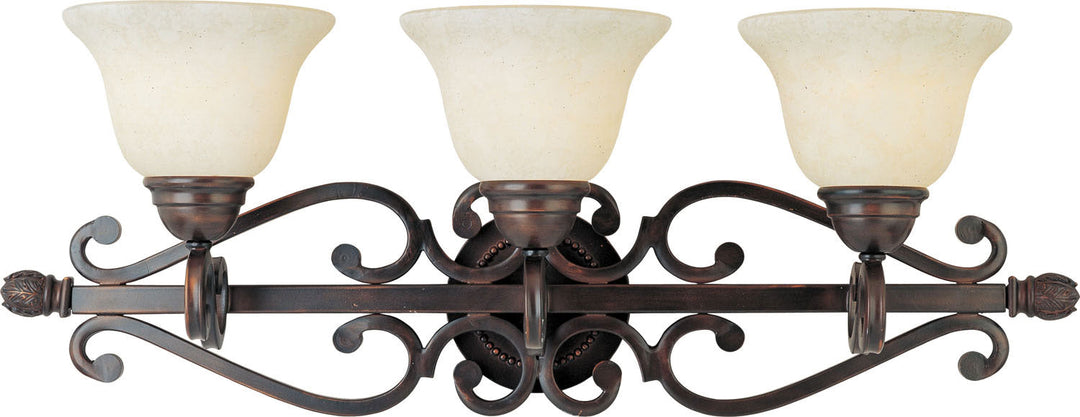 Maxim Manor 12213FIOI Bath Vanity Light 29 in. wide - Oil Rubbed Bronze