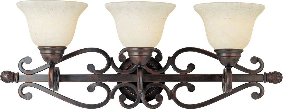 Maxim Manor 12213FIOI Bath Vanity Light 29 in. wide - Oil Rubbed Bronze