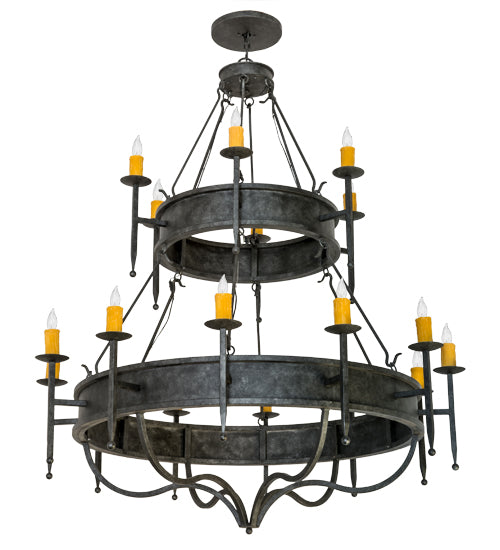 Meyda Tiffany Marta 168295 Chandelier Light - Oil Rubbed Bronze
