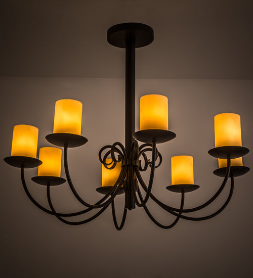 Meyda Tiffany Atria 168314 Chandelier Light - Timeless Bronze