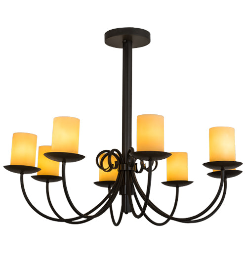 Meyda Tiffany Atria 168314 Chandelier Light - Timeless Bronze