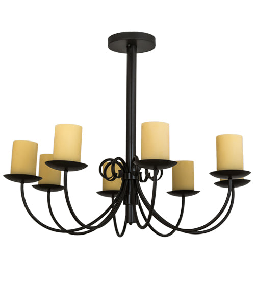 Meyda Tiffany Atria 168314 Chandelier Light - Timeless Bronze