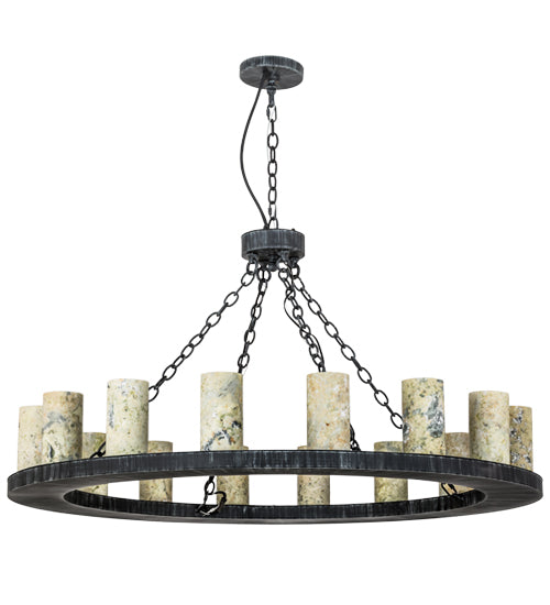 Meyda Tiffany Loxley 168321 Chandelier Light - Wrought Iron