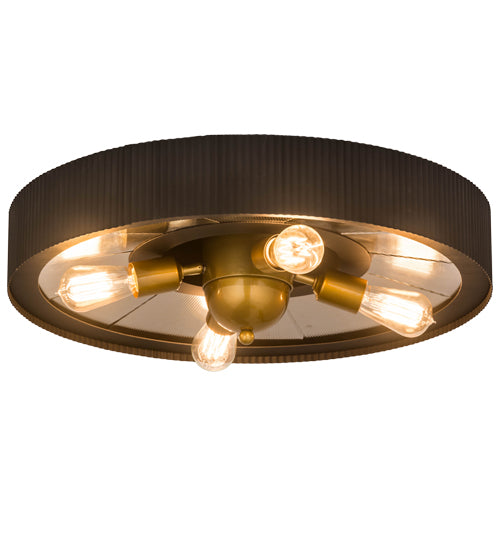 Meyda Tiffany Tennessee 168371 Ceiling Light - Stainless Steel
