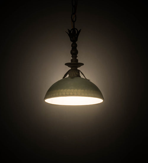 Meyda Tiffany Hemisphere 168375 Pendant Light - Antique Brass