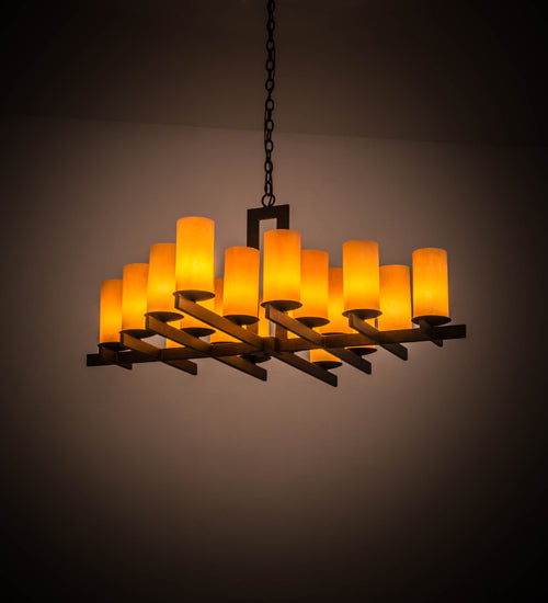 Meyda Tiffany Dante 168407 Chandelier Light - Timeless Bronze