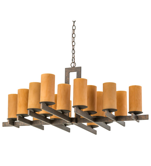 Meyda Tiffany Dante 168407 Chandelier Light - Timeless Bronze