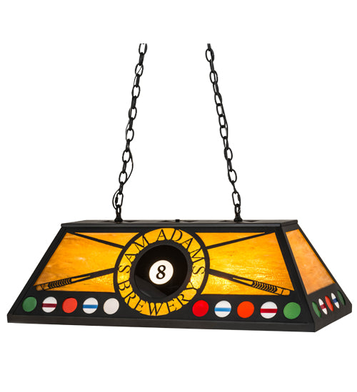 Meyda Tiffany 8 Ball Personalized 168465 Pendant Light - Oil Rubbed Bronze