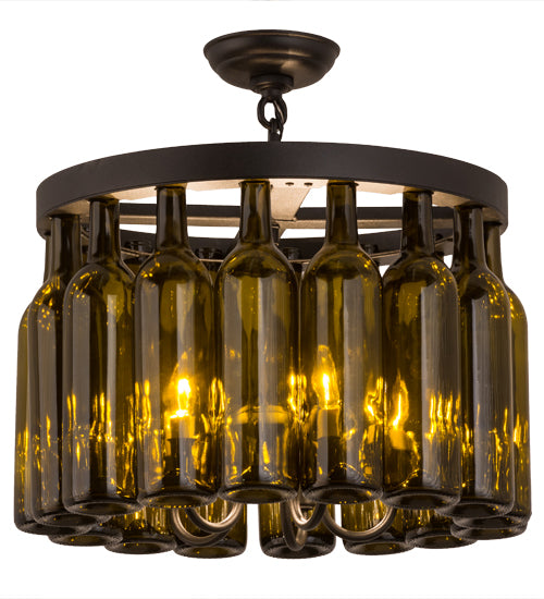 Meyda Tiffany Tuscan Vineyard 168490 Chandelier Light - Oil Rubbed Bronze