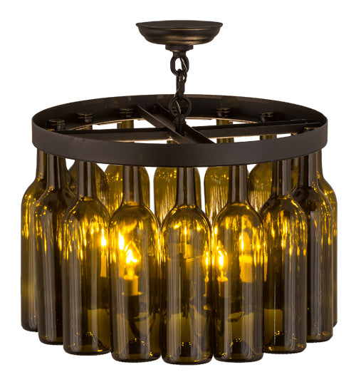 Meyda Tiffany Tuscan Vineyard 168490 Chandelier Light - Oil Rubbed Bronze