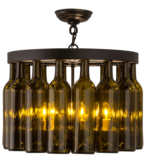 Meyda Tiffany Tuscan Vineyard 168490 Chandelier Light - Oil Rubbed Bronze