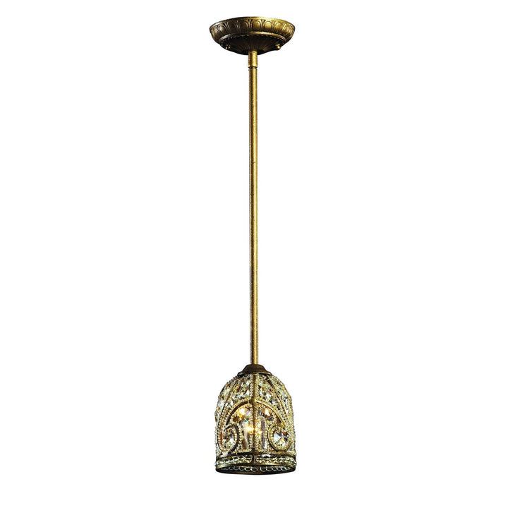 Elk Elizabethan 5972/1 Pendant Light - Dark Bronze