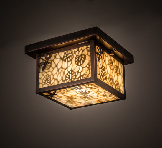 Meyda Tiffany Hyde Park 168724 Ceiling Light - Antique Copper