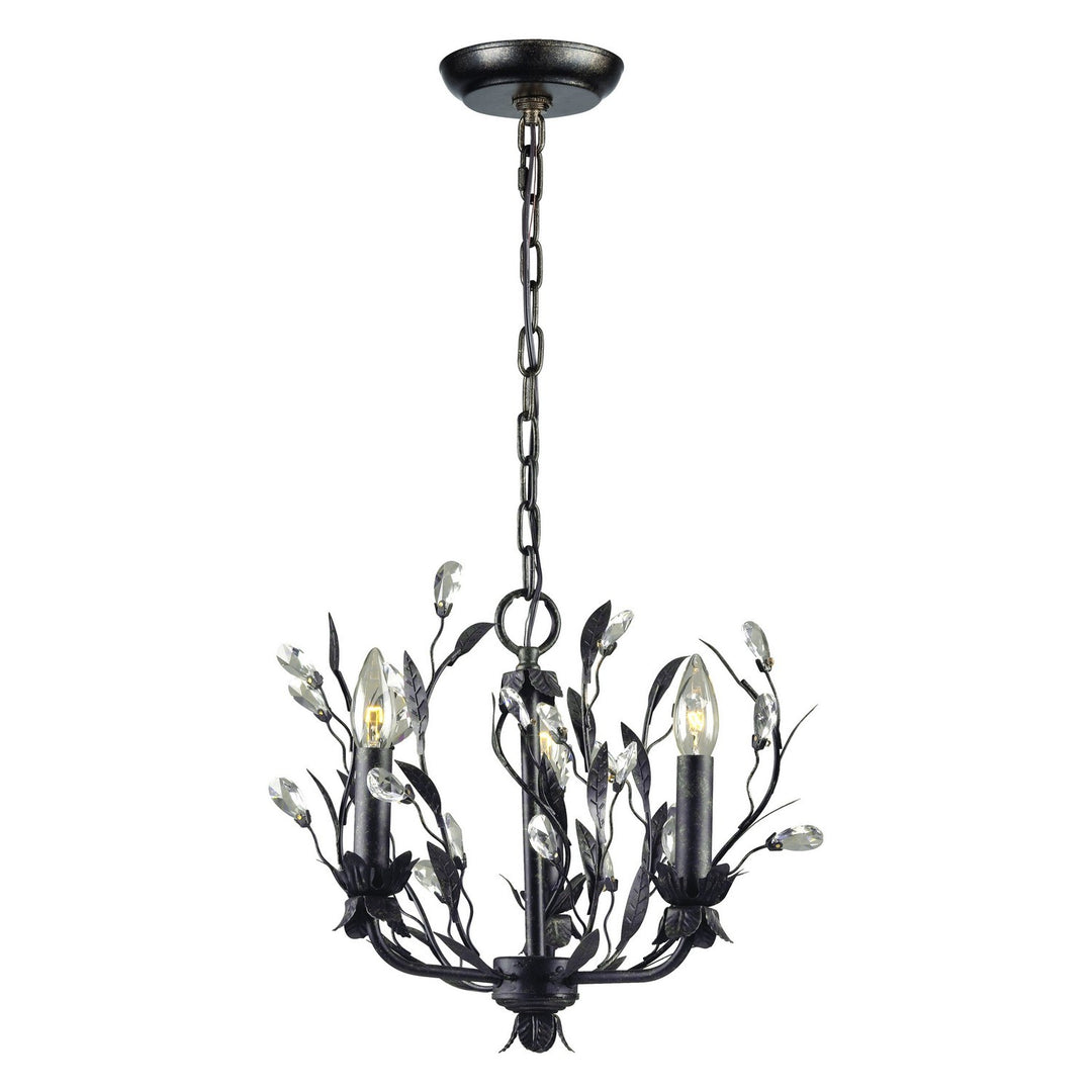 Elk Circeo 8058/3 Chandelier Light - Deep Rust