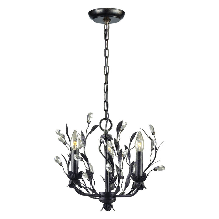 Elk Circeo 8058/3 Chandelier Light - Deep Rust