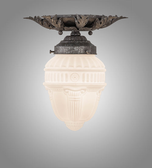 Meyda Tiffany Fancy Floral 169001 Ceiling Light - Pewter,Antique