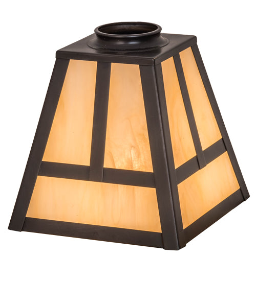 Meyda Tiffany Lighting 169073 T" Mission" Shade Lamp Shade Bronze / Dark