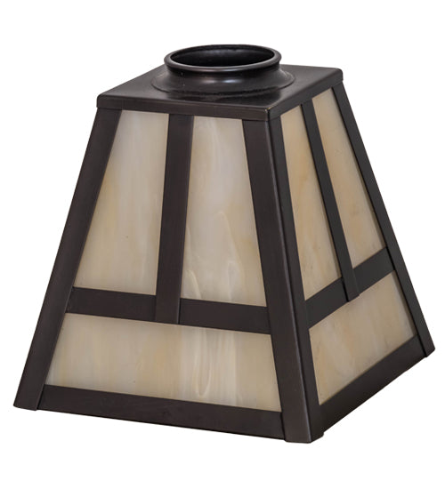 Meyda Tiffany Lighting 169073 T" Mission" Shade Lamp Shade Bronze / Dark