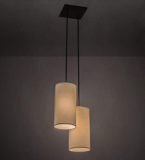 Meyda Tiffany Cilindro 169107 Pendant Light - Nickel