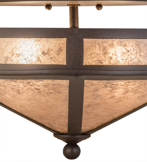 Meyda Tiffany Craftsman 169160 Ceiling Light - Cafe-Noir