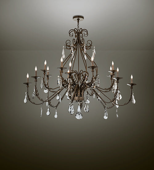 Meyda Tiffany French Elegance 169173 Chandelier Light - Crystal