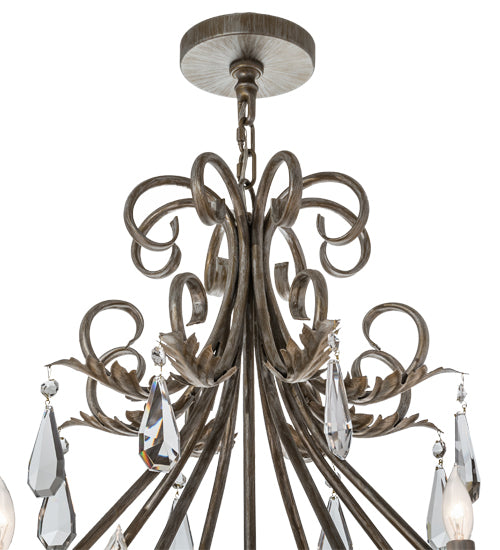 Meyda Tiffany French Elegance 169173 Chandelier Light - Crystal