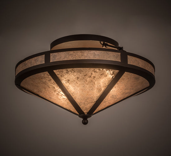 Meyda Tiffany Craftsman 169174 Ceiling Light - Cafe-Noir
