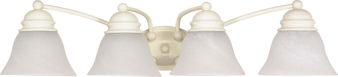 Nuvo Empire 60-355 Bath Vanity Light 29 in. wide - Textured White