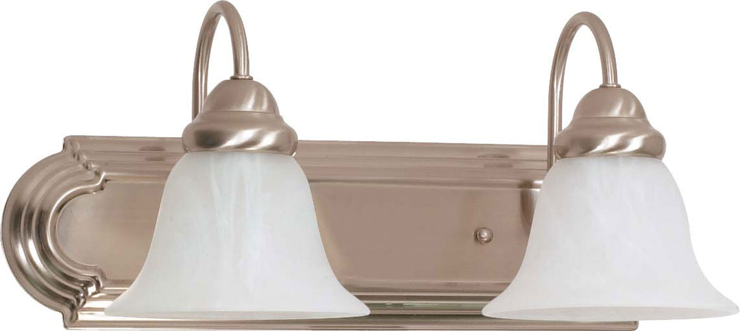 Nuvo Ballerina 60-320 Bath Vanity Light 18 in. wide - Brushed Nickel