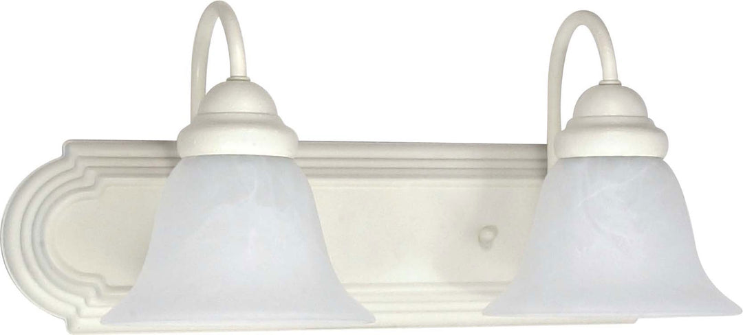 Nuvo Ballerina 60-332 Bath Vanity Light 18 in. wide - Textured White