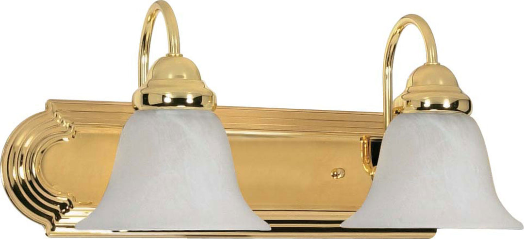 Nuvo Ballerina 60-328 Bath Vanity Light 18 in. wide - Polished Brass