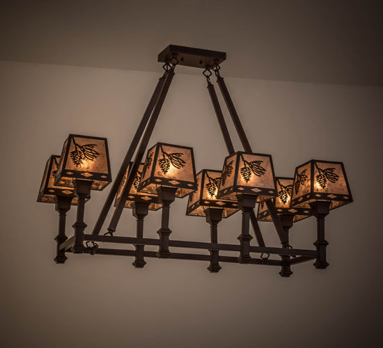 Meyda Tiffany Balsam Pine 169306 Chandelier Light - Cafe-Noir