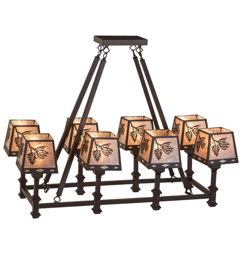 Meyda Tiffany Balsam Pine 169306 Chandelier Light - Cafe-Noir