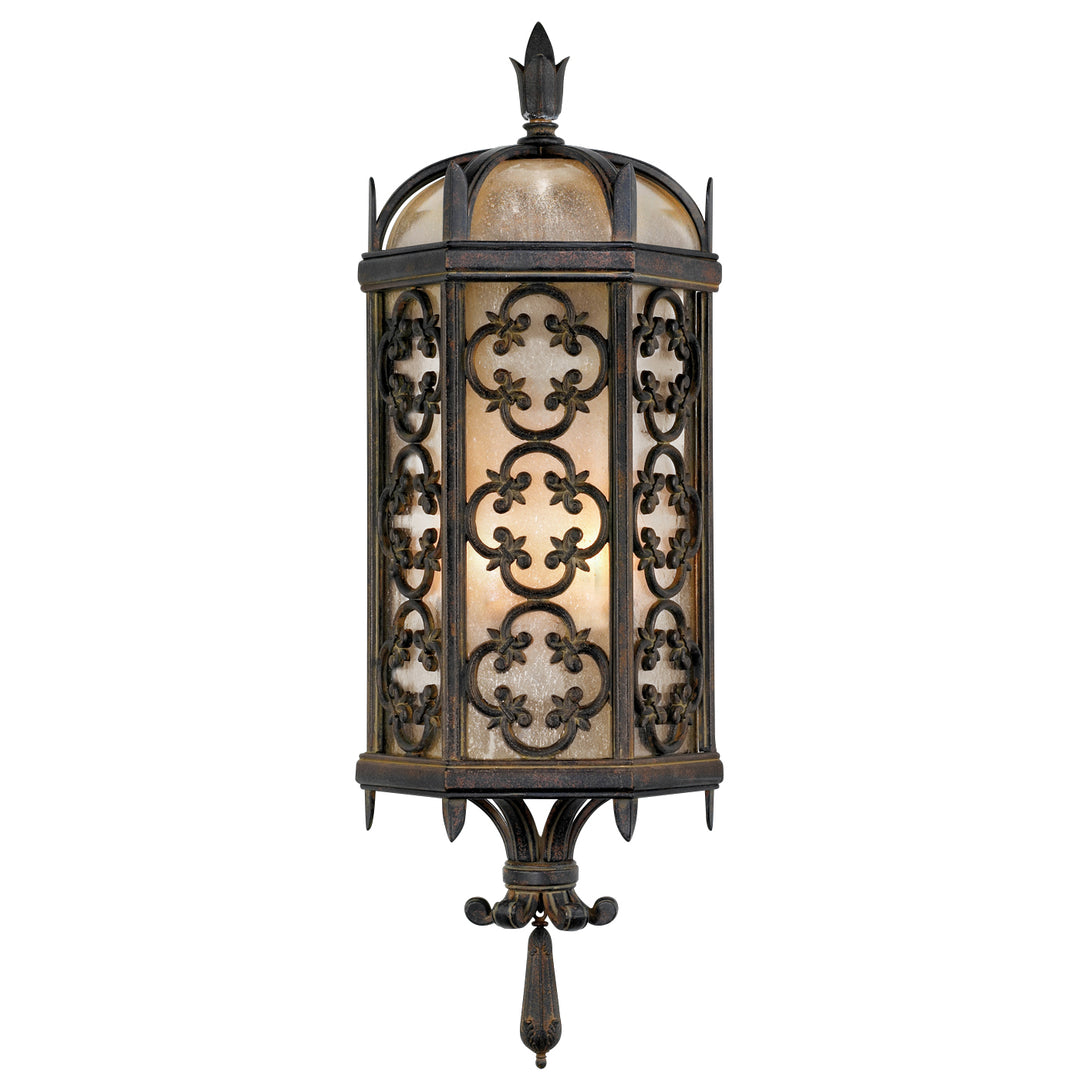 Fine Art Lighting 329681ST Costa Del Sol Two Light Outdoor Coupe Outdoor Bronze / Dark
