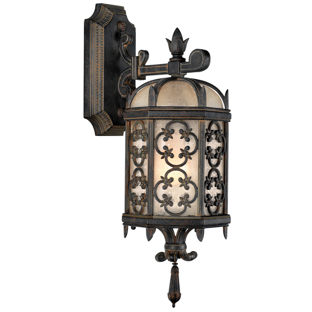 Fine Art Lighting 338581ST Costa Del Sol One Light Outdoor Wall Mount Outdoor Bronze / Dark