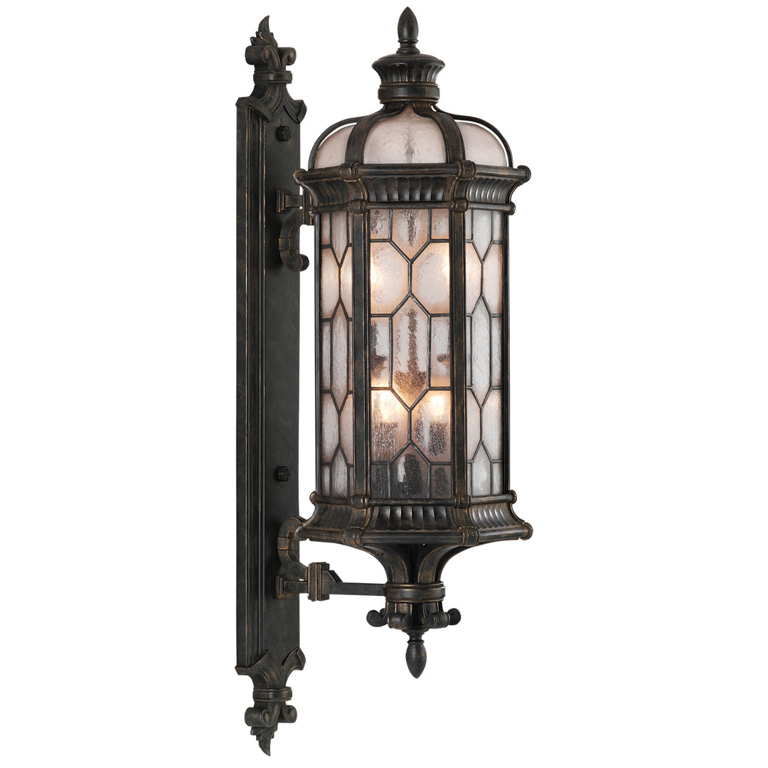 Fine Art Lighting 413981-1ST Devonshire Four Light Outdoor Wall Mount Outdoor Bronze / Dark