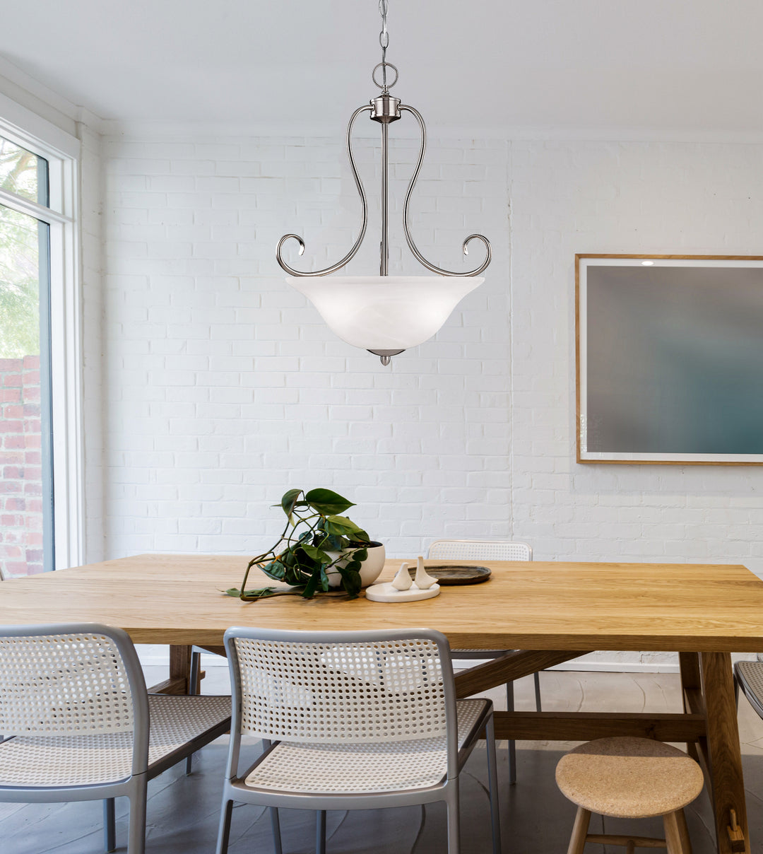 Millennium Main Street 73-SN Pendant Light - Satin Nickel