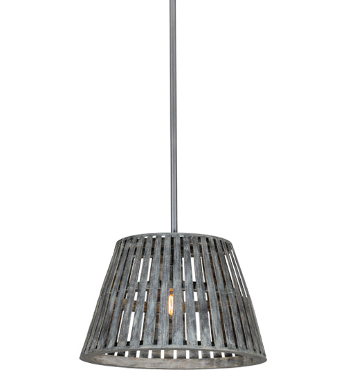 Meyda Tiffany Peach Basket 169518 Pendant Light - Nickel, Custom