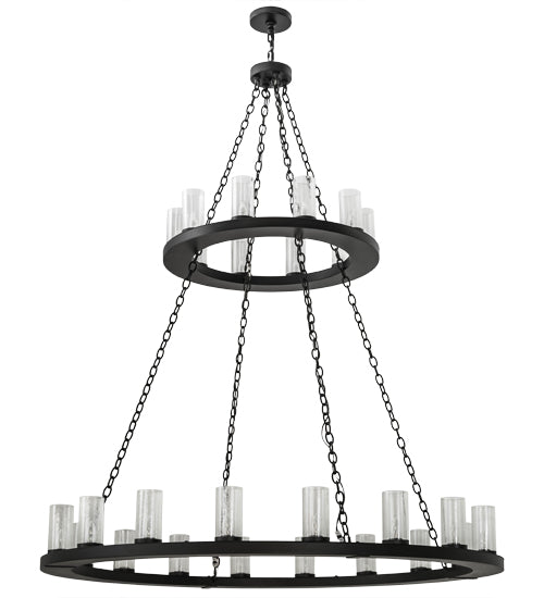 Meyda Tiffany Loxley 169536 Chandelier Light - Mahogany Bronze