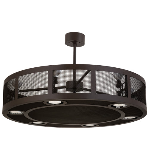 Meyda Tiffany Paloma Golpe 169667 Ceiling Fan - Cafe-Noir