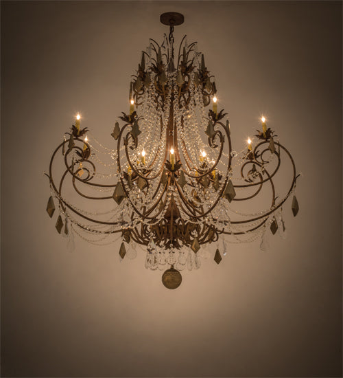 Meyda Tiffany Minuet 169772 Chandelier Light - Crystal